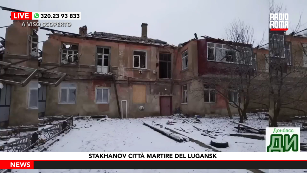 Stakhanov, la città martire della Repubblica di Lugansk 