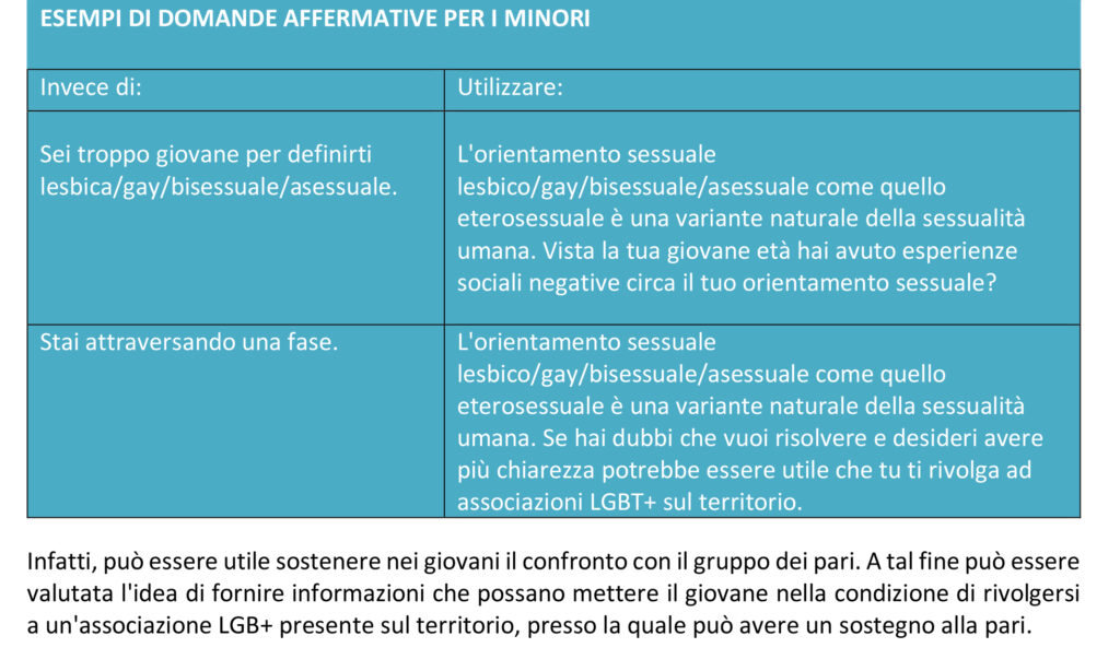 DOMANDE INCLUSIVE PERSONALE MEDICO PER I MINORI